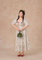 Curve & Plus Wild Strawberry Paradise  Dress