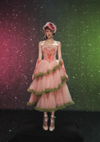 Grape Grinda Corset Dress (Long)