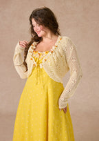 Curve&Plus Little Orange Cardigan
