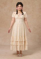 Curve&Plus Flower&Poetry Corset Dress