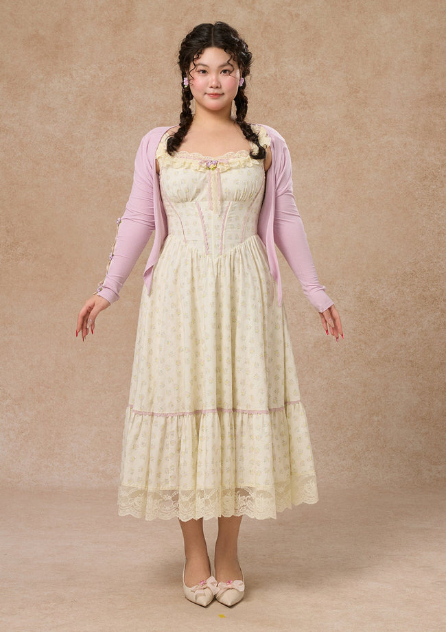 Curve&Plus Cream Clove Dress Hover Image