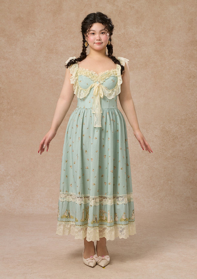 Curve&Plus Woodland Fairy Corset Dress (sleeveless) Main Image