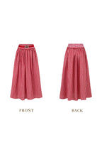 Cottage Girl Diary Red Skirt