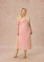 Curve&Plus Wind Perched Rose Quartz Dress