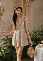 Meadow Vine Corset Dress (Short)