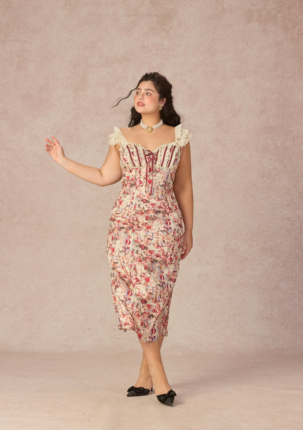 Curve&Plus Fallen Eros Dress