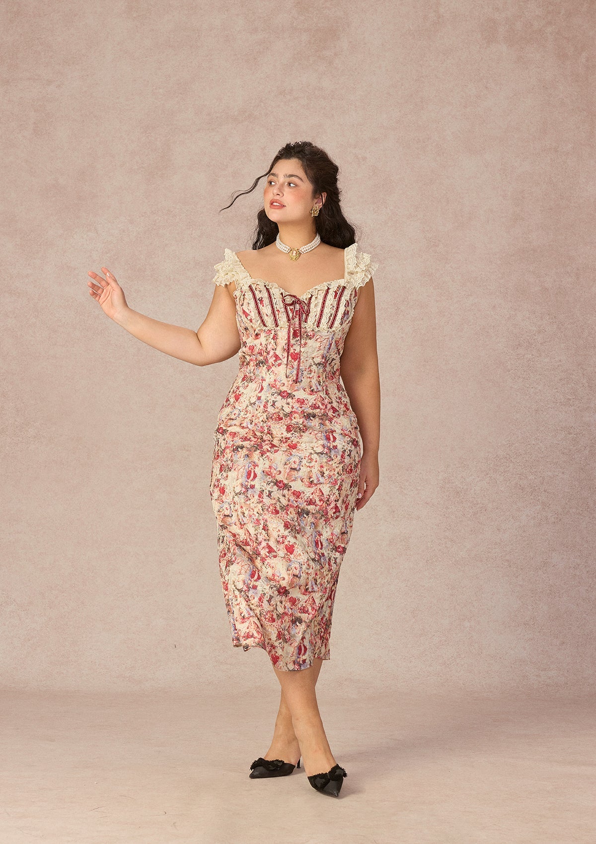 Curve&Plus Fallen Eros Dress