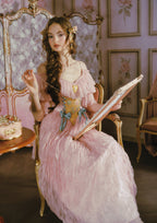 Embroidered Princess Corset Dress