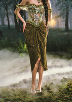 Forest Elf Princess Corset