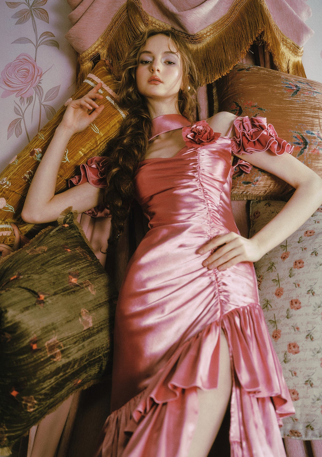Burning Rose Dress