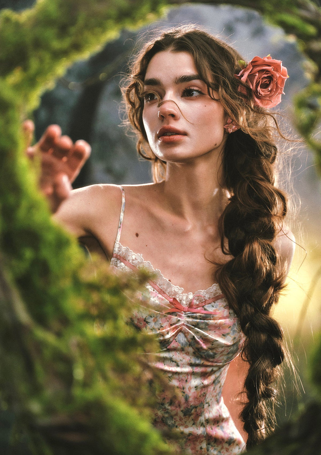 Rose Mist Path Dress