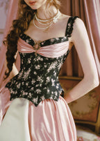 Night Feast Pink Crystal Skirt