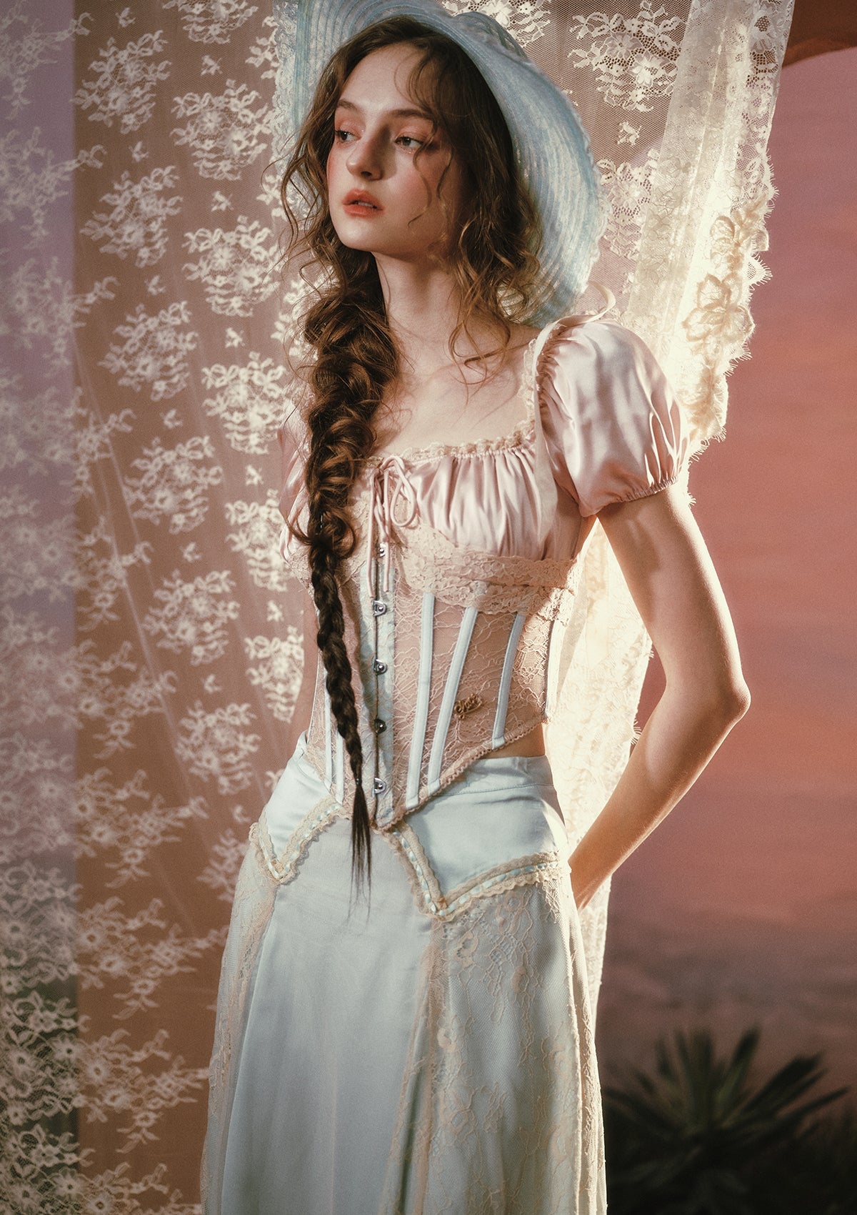 First Peach Vine Corset II