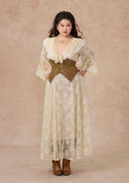 Curve&Plus Suede Corset (underbust)