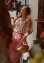 Wildberry Picnic Blouse