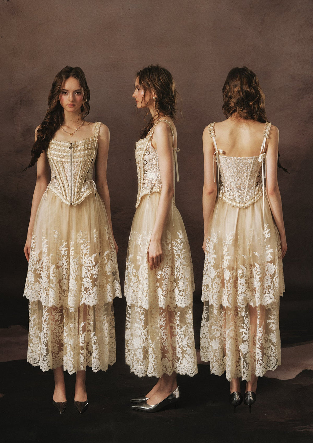 Holy Golden Chalice Corset