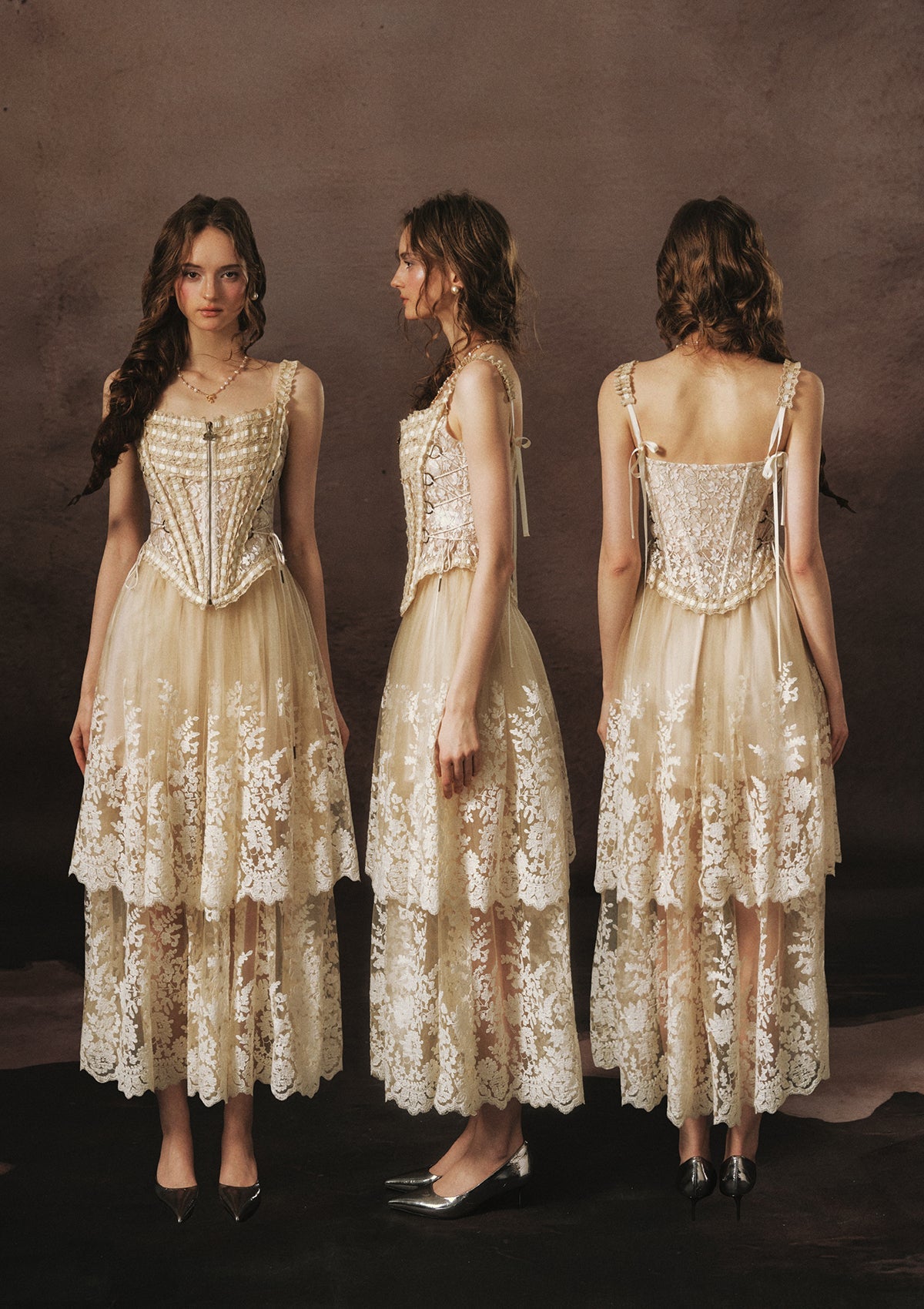 Holy Golden Chalice Corset
