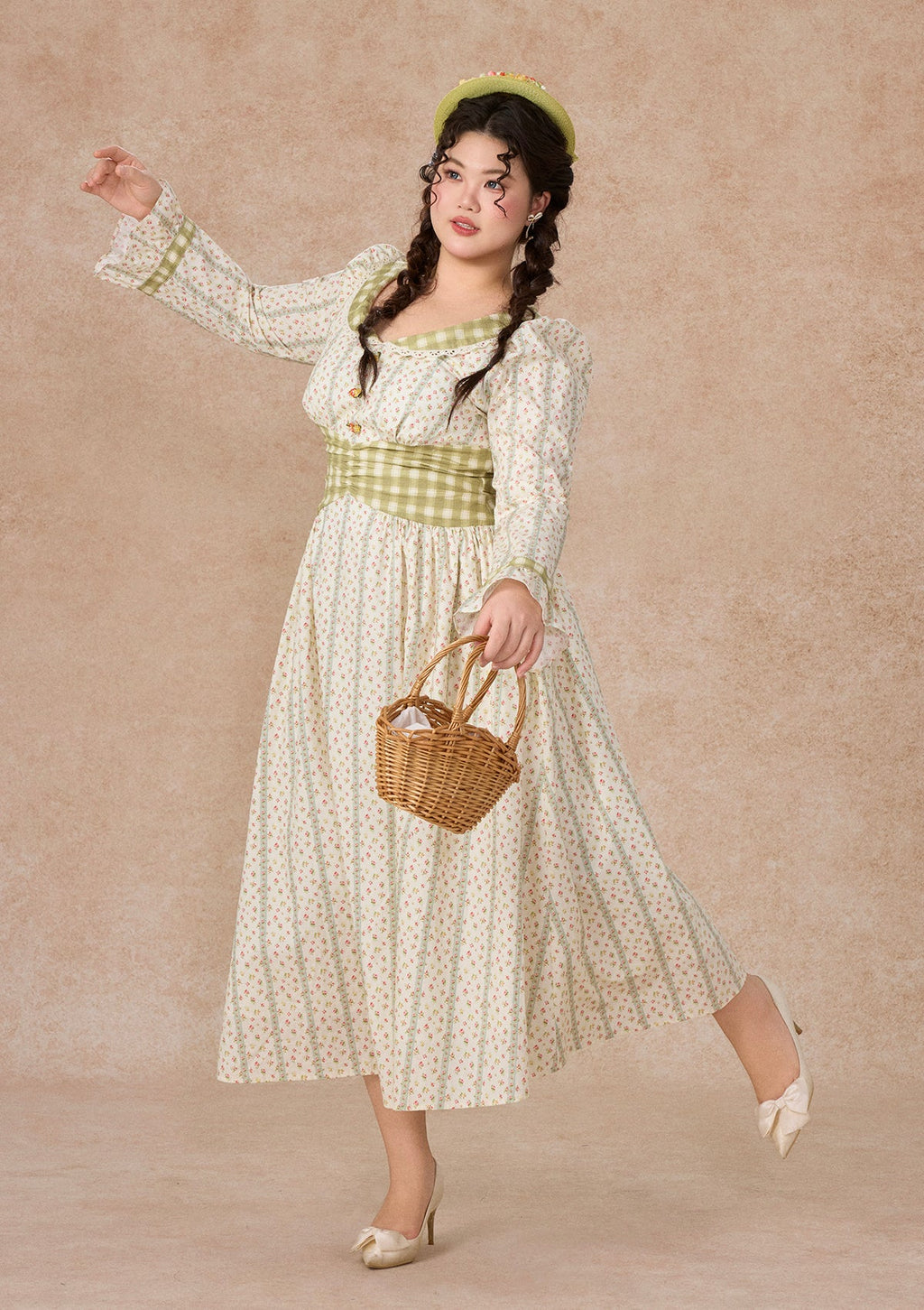 Curve & Plus Windsor Gardens Dress