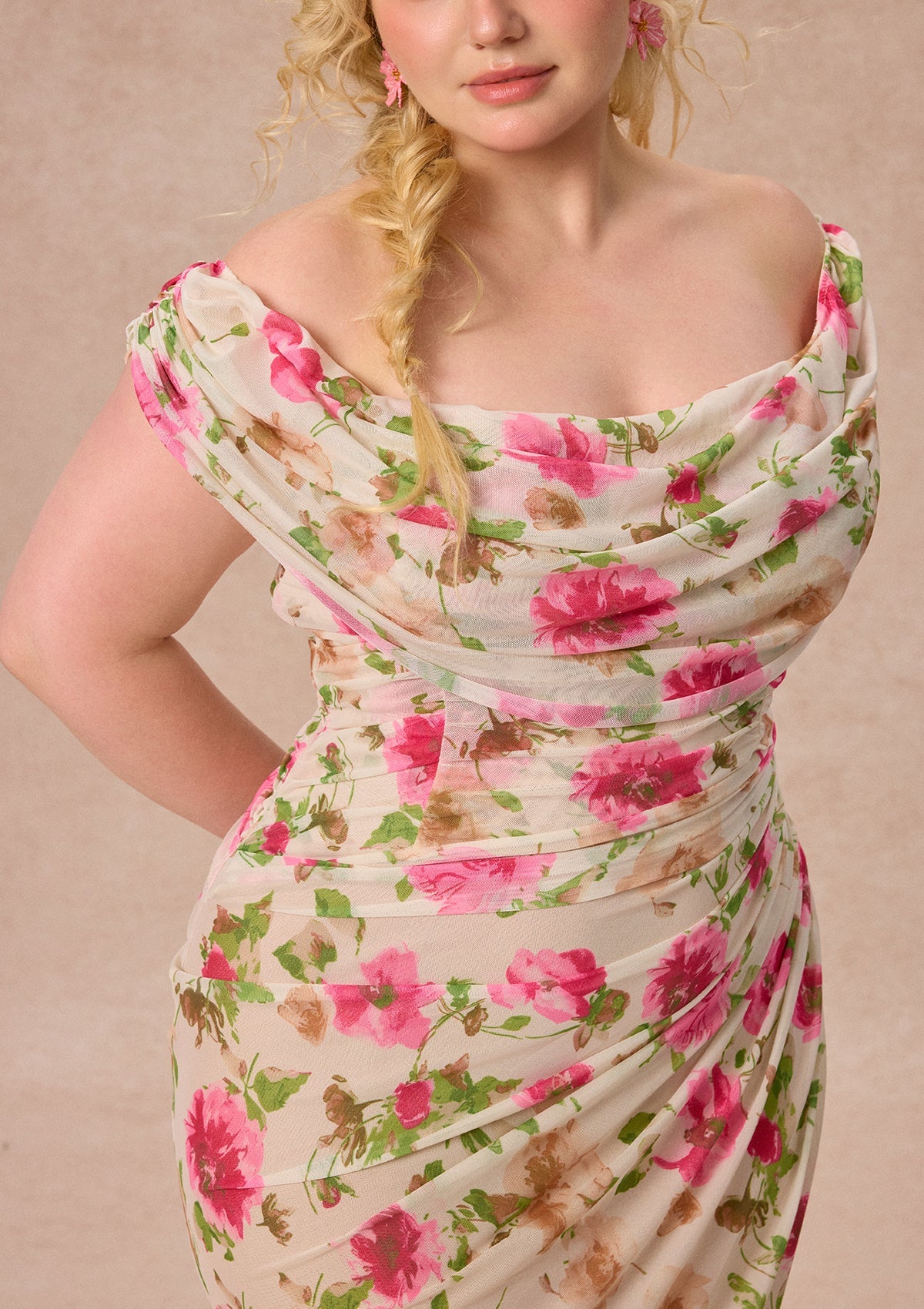 Curve&Plus Clear Spring Dawn Dress（Long）