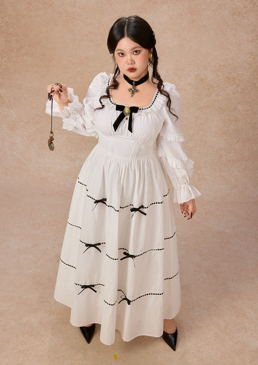 Curve&Plus Ghost Carol Dress