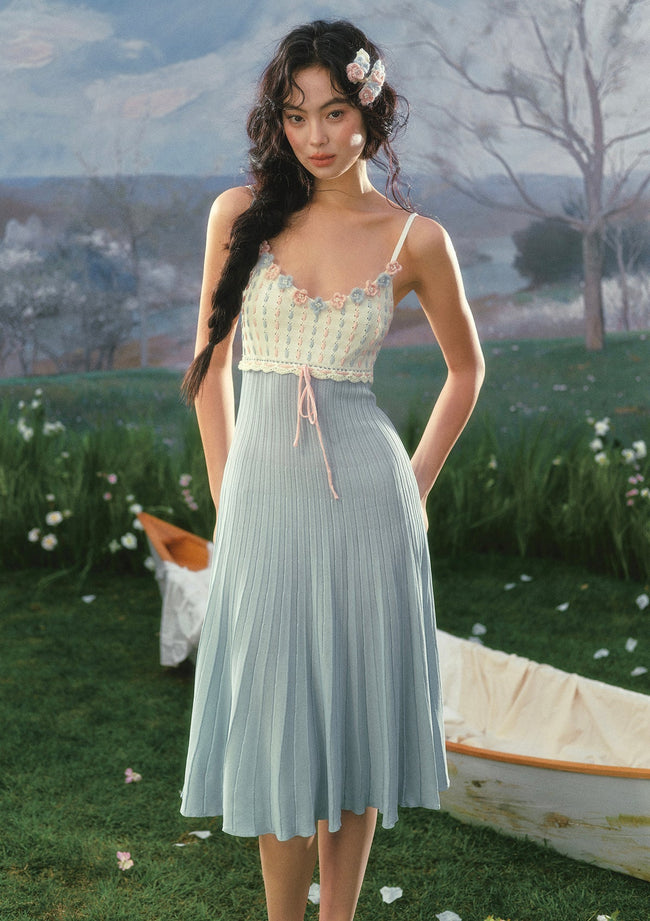 Rose Tide Knit Dress Hover Image