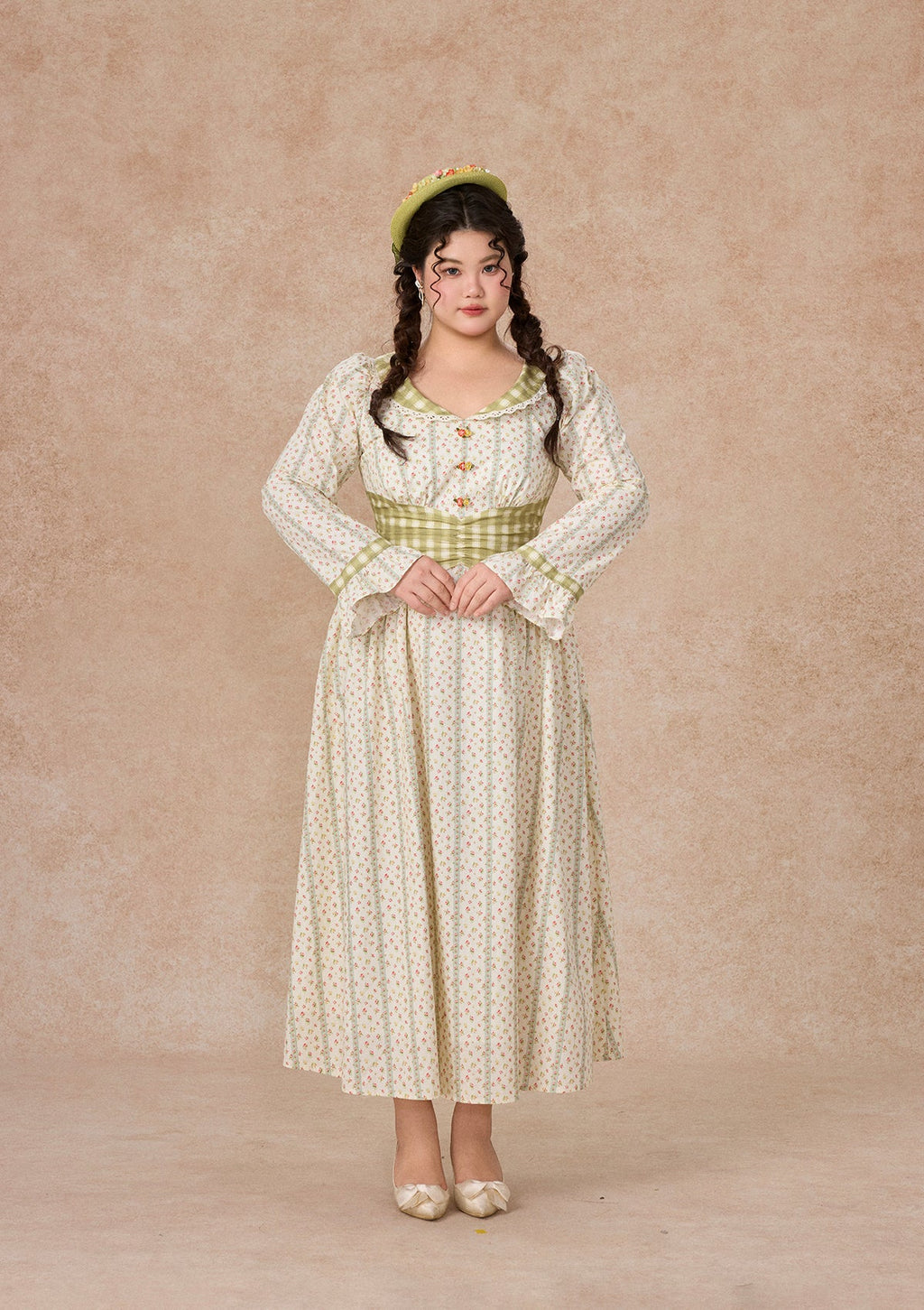 Curve & Plus Windsor Gardens Dress