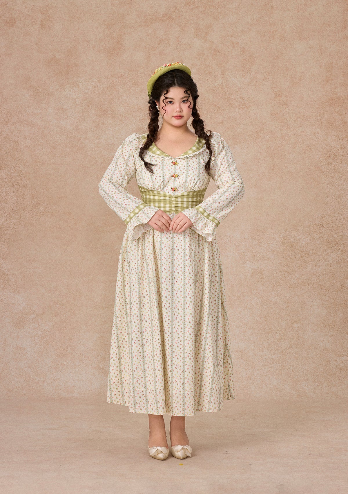 Curve & Plus Windsor Gardens Dress