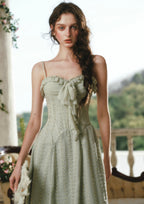 Green Bud Fairy Corset Dress