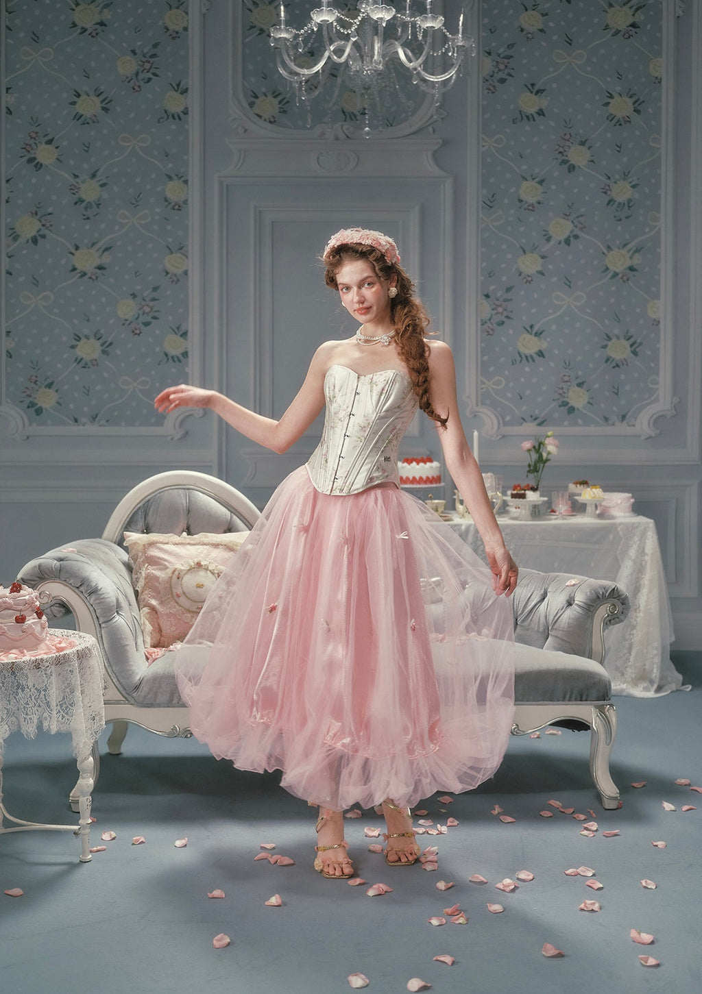 Love Flower Notes Corset