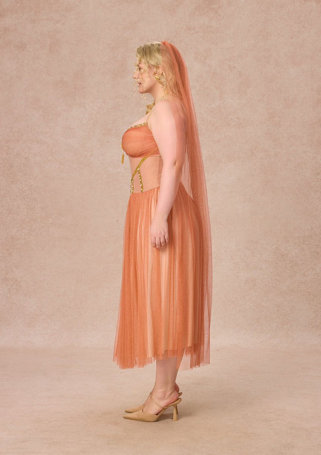 Curve&Plus Sahara Rose Corset Dress
