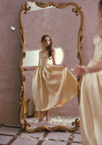 Belle's Gilded Corset Dress