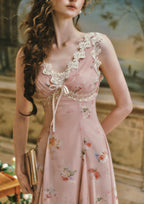 Old Rose Letter Dress