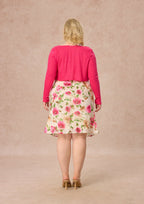 Curve&Plus Corn Poppy Cardigan