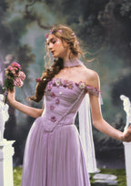 Ode to Purple Iris Dress