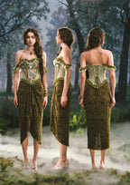 Forest Elf Princess Corset