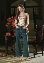 Corn Poppy Corset