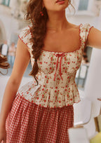 Wildberry Picnic Blouse