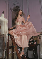 Rose Olive Dress
