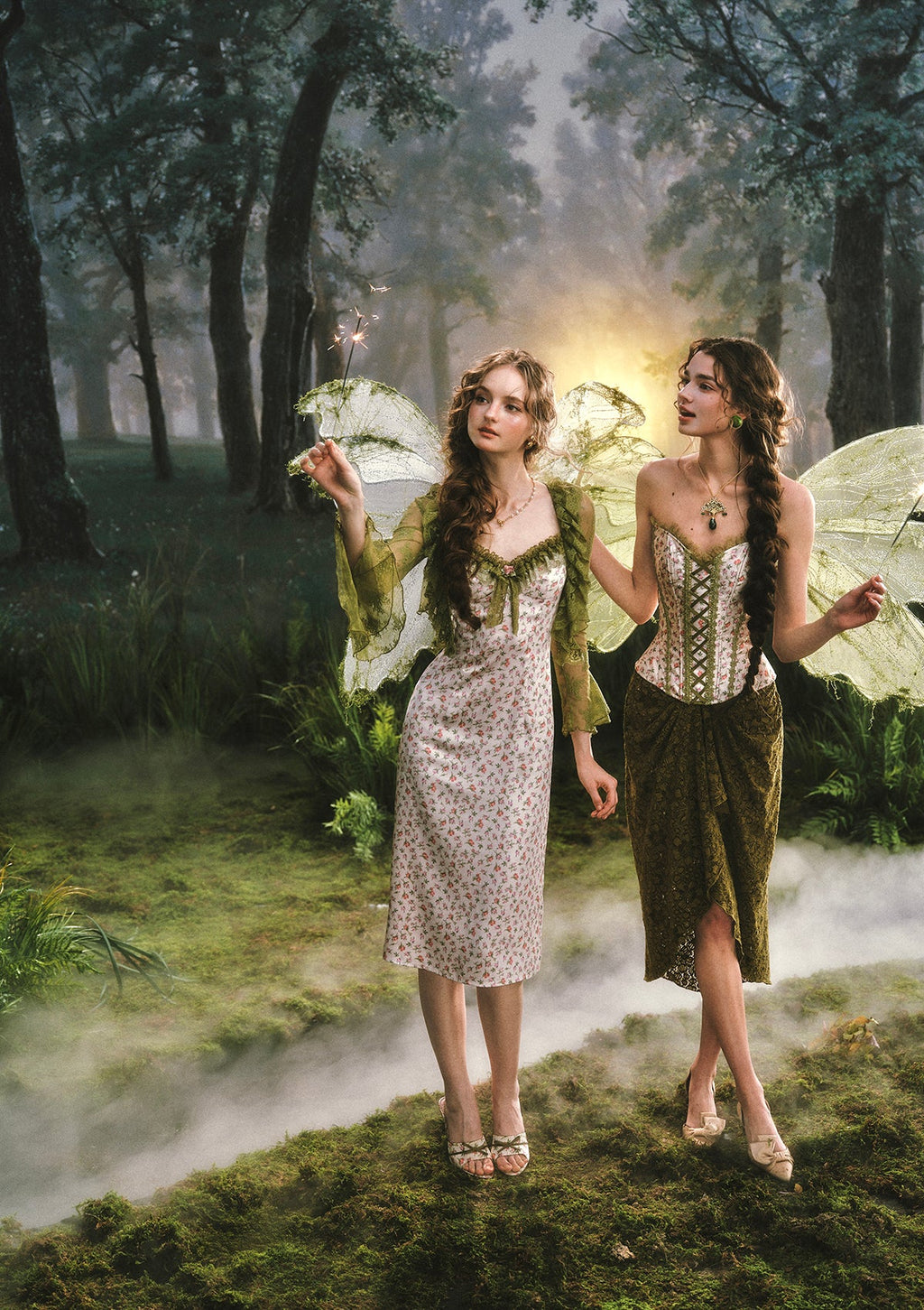 Enchanted Forest Corset