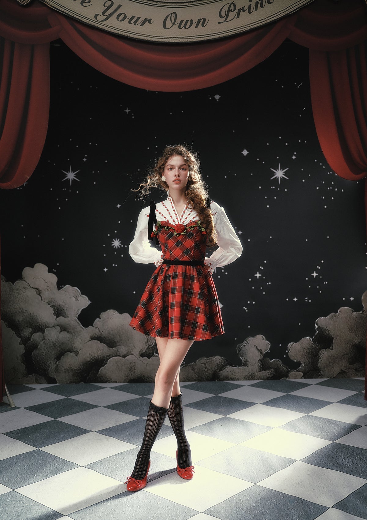 Rose Canelé Corset Dress