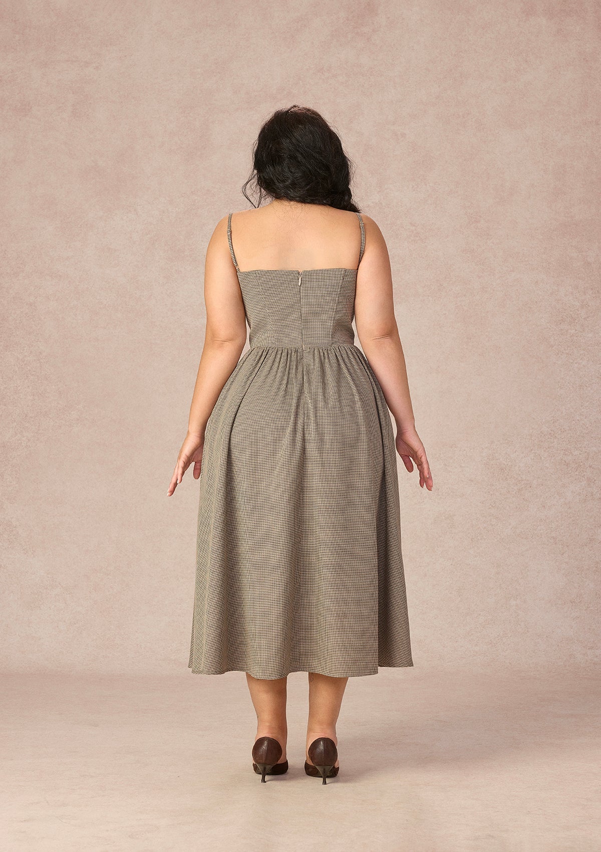 Curve&Plus Bear Date Dress（Long)