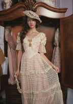 Gilded Invitation Dress（Pink）