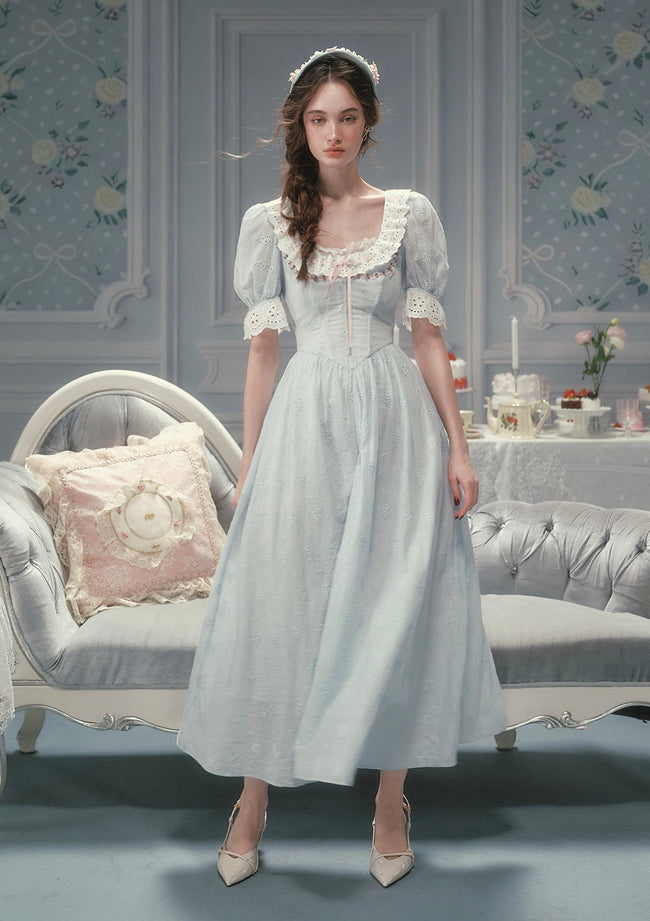 Mary's Morning Light Corset Dress Hover Image