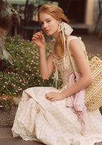 Cream Clove Corset Dress