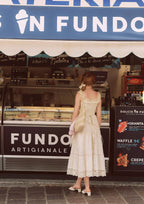 Cream Clove Corset Dress