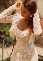 Lace Bouquet Corset (underbust)