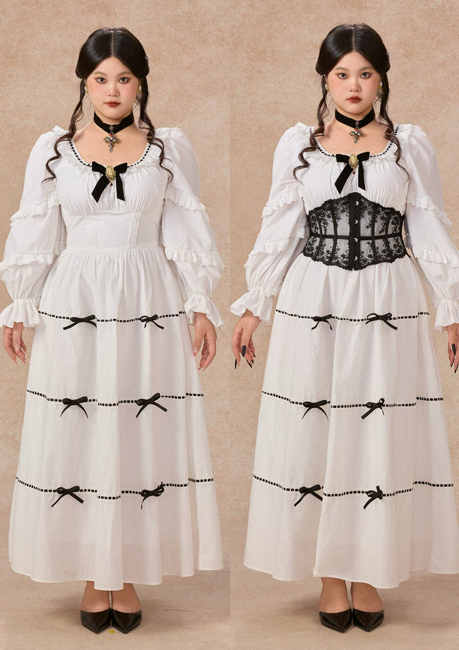 Curve&Plus Ghost Carol Dress Main Image