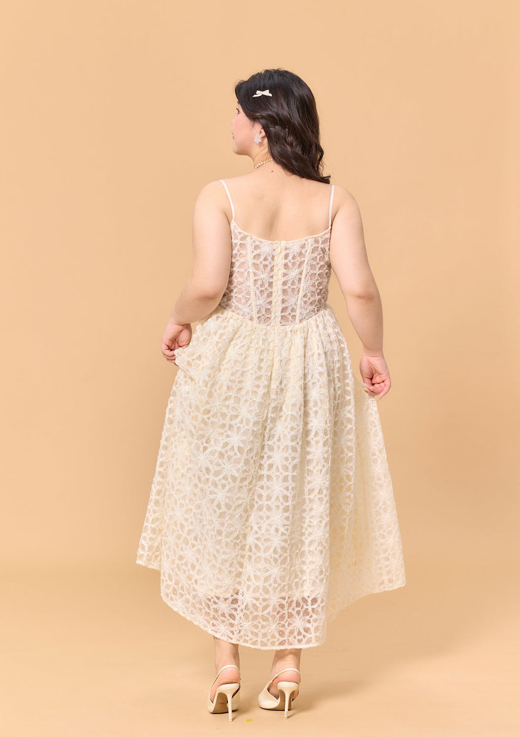 Curve & Plus Jasmine's Dream Net Corset