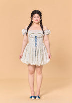 Curve & Plus Blueberry Jam Jar Dress