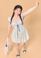 Curve & Plus Blueberry Jam Jar Dress